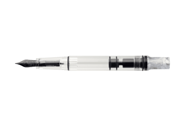 TWSBI Eco Carrara with Onyx Fountain Pen - Image 3