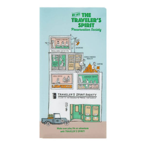 TRAVELER’S notebook Regular Size Clear Folder 2026 - Image 2