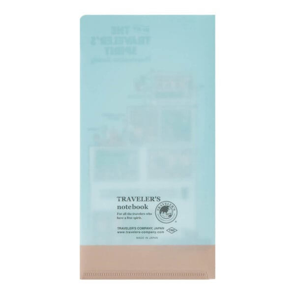 TRAVELER’S notebook Regular Size Clear Folder 2026 - Image 3