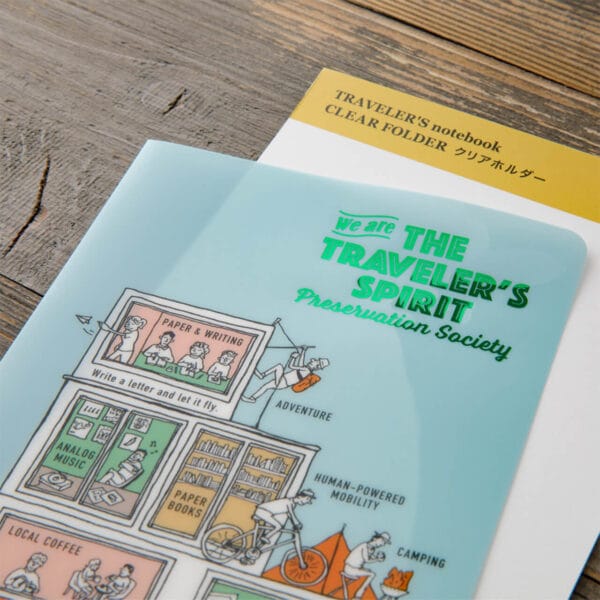 TRAVELER’S notebook Regular Size Clear Folder 2026 - Image 4