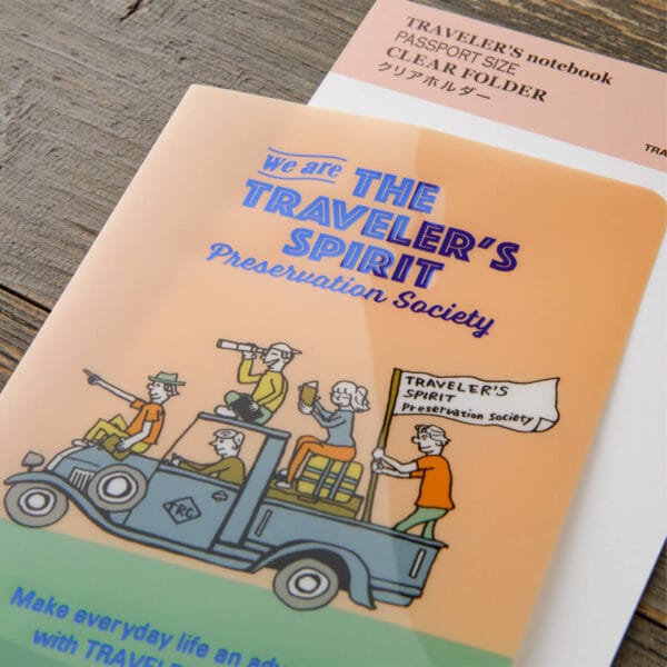 TRAVELER’S notebook Passport Size Clear Folder 2026 - Image 4