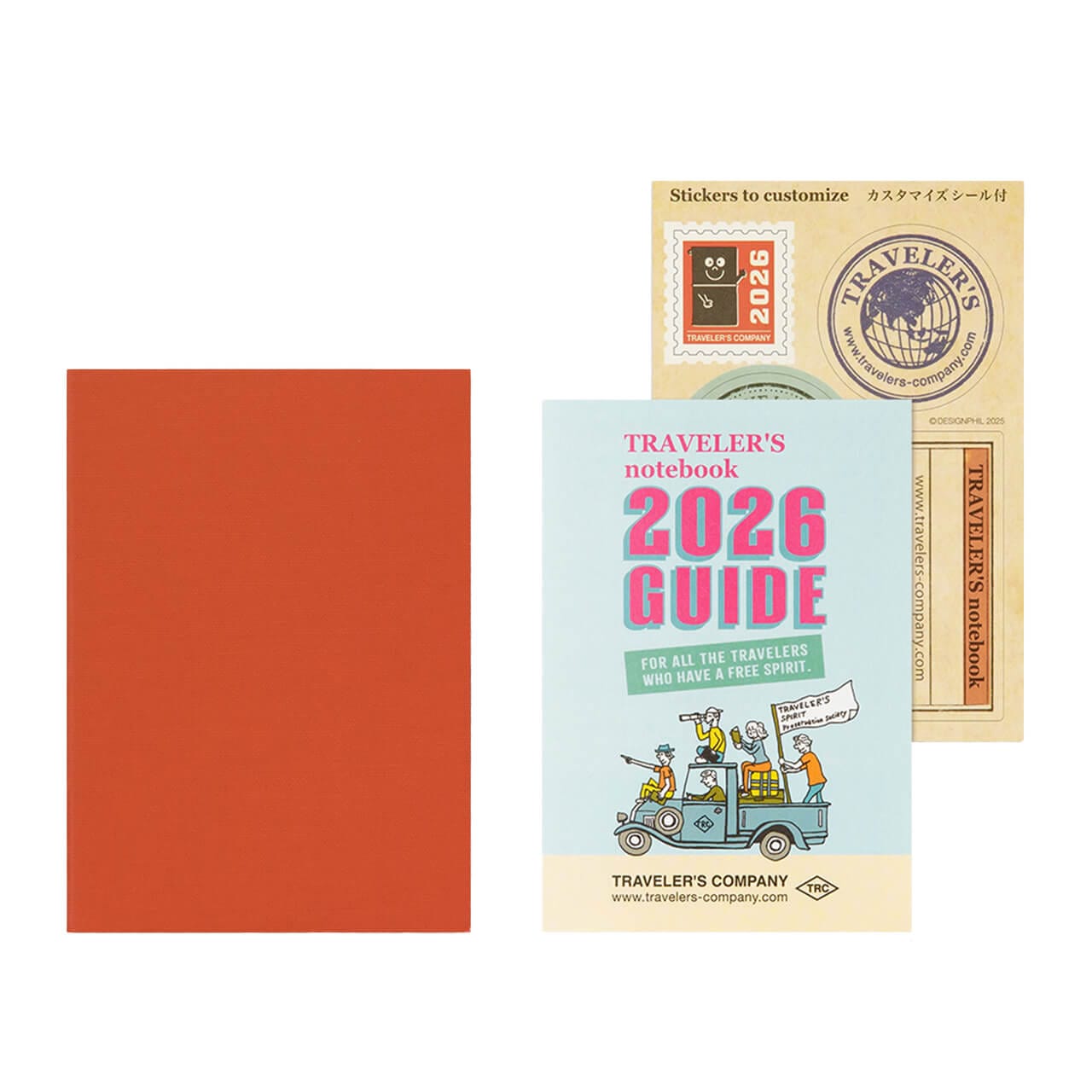 ScribePH-Traveler's Notebook-TRAVELER'S notebook Passport Size Refill 2026 Monthly (2)