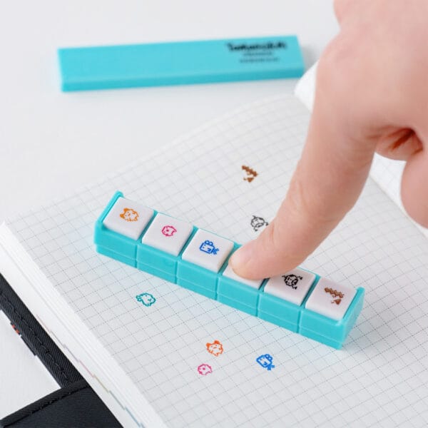 Hobonichi 2026 Kodomo no Kao: Pochitto6 Push-Button Stamp (Tamagotchi) - Image 4