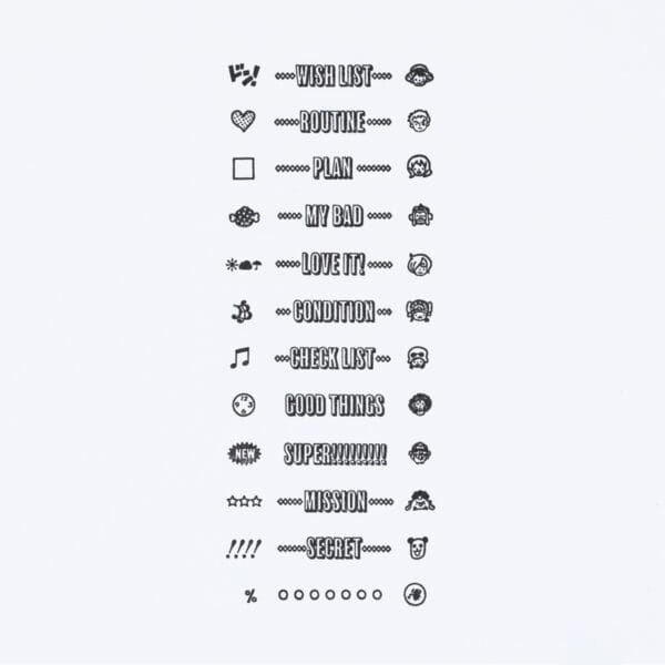 Hobonichi 2026 Sandy: Rotating Stamp for the Techo - One Piece - Image 3