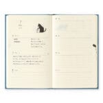 Midori Book Style Diary B6 - Cat Navy 2026 - Image 2