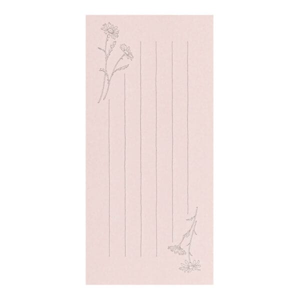 Midori Money Envelope Floral-Colored Washi Paper - Image 7