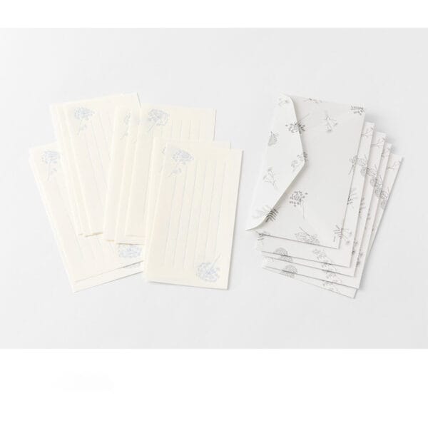 Midori Money Envelope Floral-Colored Washi Paper - Image 2