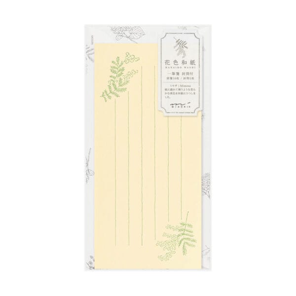 Midori Money Envelope Floral-Colored Washi Paper - Image 9