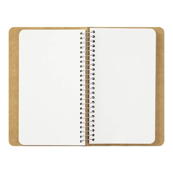 Traveler's Notebook TRC Spiral Ring Notebook A6 Slim - MD White - Image 3