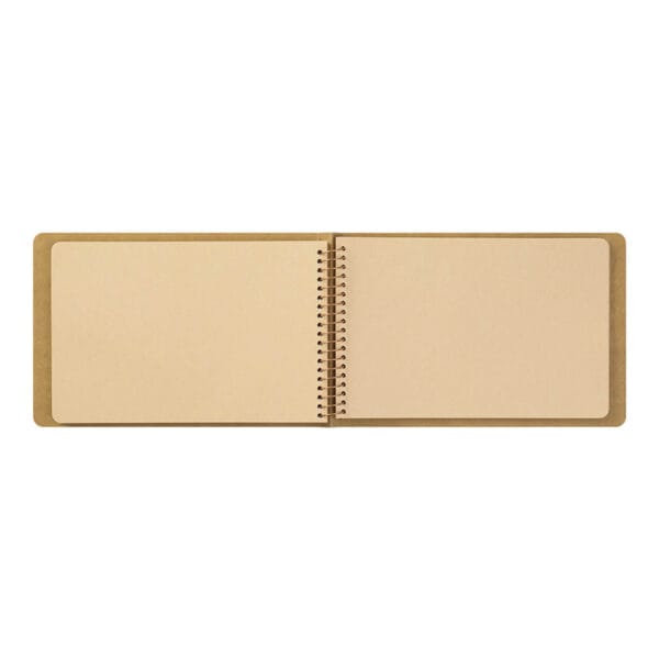TRC Spiral Ring Notebook B6 - Blank DW Kraft Paper - Image 3