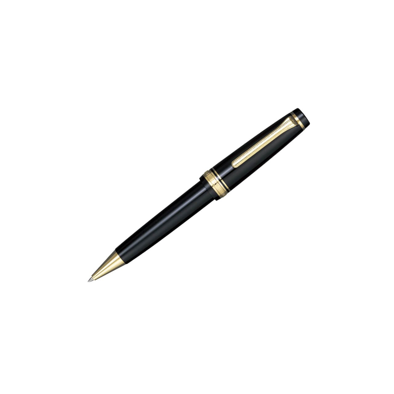 ScribePH-Sailor-PROFESSIONALGEAR-Gold-Ballpoint Pen Sailor ProGear Gold Trim Ballpoint Pen Black - Image 1