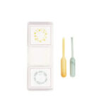 Kutsuwa Hancoco Hanko Slide Stamp - Mimosa Wreath - Image 2