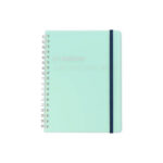 Delfonics Rollbahn Spiral Bound Notebook Clear Blue - Large