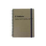 Delfonics Rollbahn Spiral Bound Notebook Clear Gray - Large