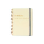 Delfonics Rollbahn Spiral Bound Notebook Clear - Large