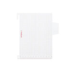 Delfonics Rollbahn Underlay for Notebook Red - Large