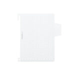 Delfonics Rollbahn Underlay for Notebook Silver - Large