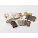 [PRE-ORDER] Traveler's Notebook Card Size 20th Anniversary Set Brown - Image 2